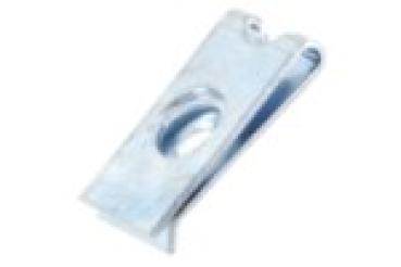 Sheet metal snap nut 6.3 (sheet metal size 0.8-1.5), galZn-white